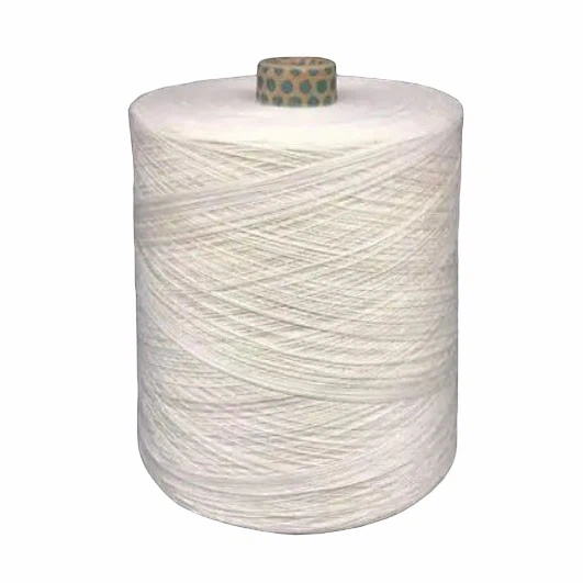 Fire Retardant Meta Aramid Spun Yarn White Colour